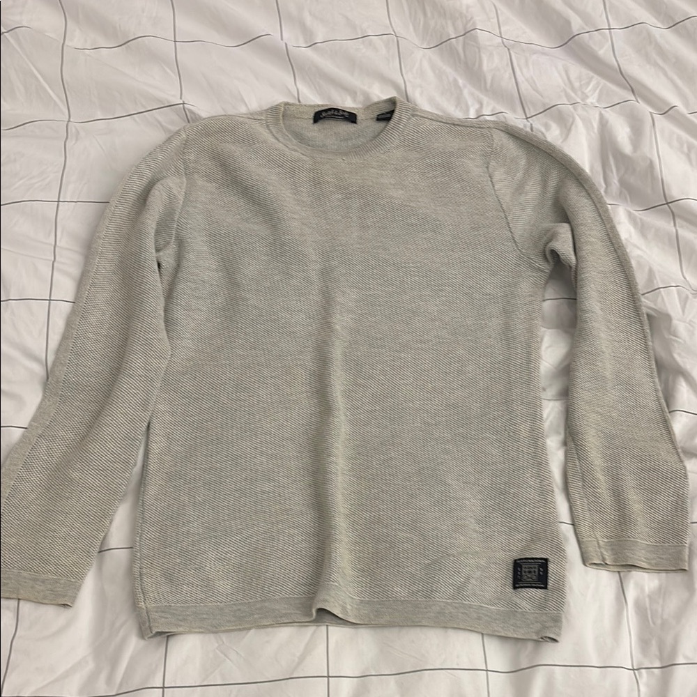 Scotch & Soda Men's Gray Sweater